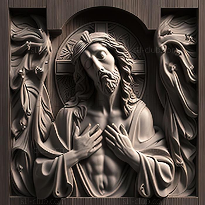 3D model st jesus (STL)